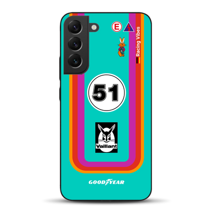 Porsche 935 K3 Vaillant Kremer Racing 1977 Livery - Custodia per cellulare personalizzata per Samsung
