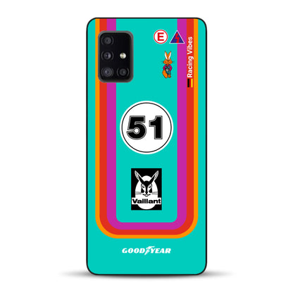 Porsche 935 K3 Vaillant Kremer Racing 1977 Livery - Custodia per cellulare personalizzata per Samsung