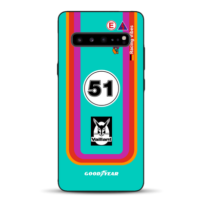 Porsche 935 K3 Vaillant Kremer Racing 1977 Livery - Custodia per cellulare personalizzata per Samsung