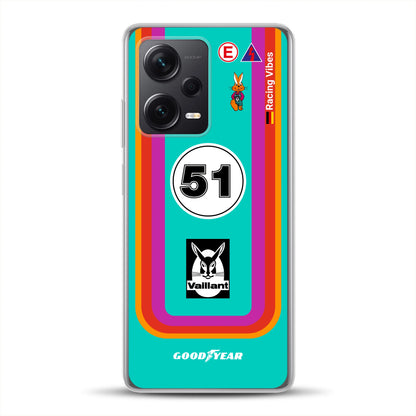 Porsche 935 K3 Vaillant Kremer Racing 1977 Livery - Housse de téléphone portable personnalisée pour Xiaomi