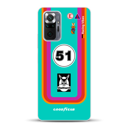 Porsche 935 K3 Vaillant Kremer Racing 1977 Livery - Housse de téléphone portable personnalisée pour Xiaomi