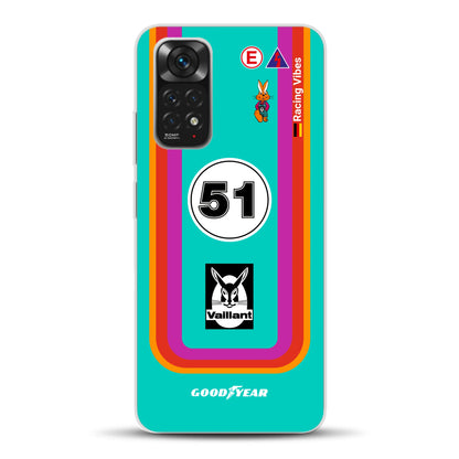 Porsche 935 K3 Vaillant Kremer Racing 1977 Livery - Housse de téléphone portable personnalisée pour Xiaomi