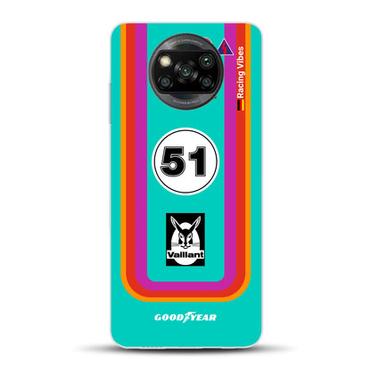 Porsche 935 K3 Vaillant Kremer Racing 1977 Livery - Housse de téléphone portable personnalisée pour Xiaomi