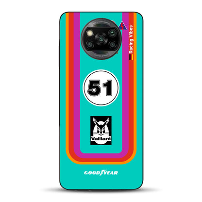 Porsche 935 K3 Vaillant Kremer Racing 1977 Livery - Housse de téléphone portable personnalisée pour Xiaomi