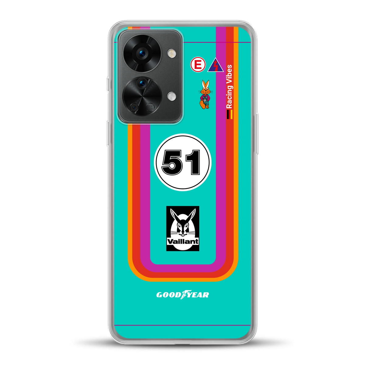 Porsche 935 K3 Vaillant Kremer Racing 1977 Livery - Housse de téléphone portable personnalisée