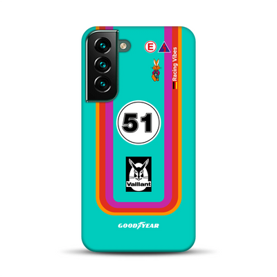 Porsche 935 K3 Vaillant Kremer Racing 1977 Livery - Individuelle Premium Hülle für Samsung