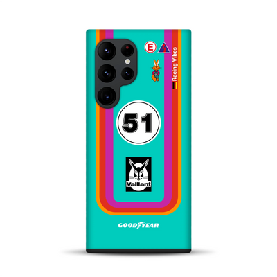 Porsche 935 K3 Vaillant Kremer Racing 1977 Livery - Individuelle Premium Hülle für Samsung