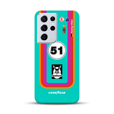 Porsche 935 K3 Vaillant Kremer Racing 1977 Livery - Individuelle Premium Hülle für Samsung