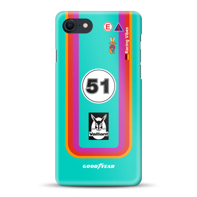 Porsche 935 K3 Vaillant Kremer Racing 1977 Livery - Custodia rigida per iPhone