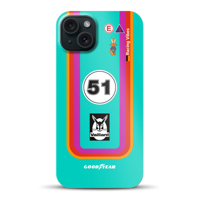 Porsche 935 K3 Vaillant Kremer Racing 1977 Livery - Custodia rigida per iPhone