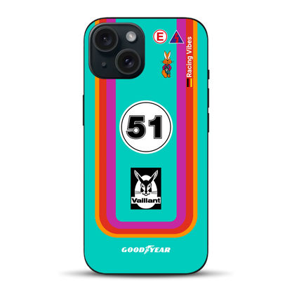 Porsche 935 K3 Vaillant Kremer Racing 1977 Livery - Custom phone case for iPhone