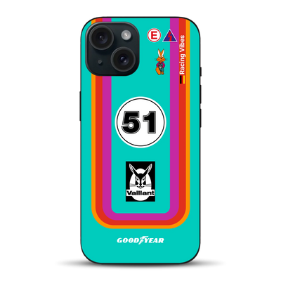 Porsche 935 K3 Vaillant Kremer Racing 1977 Livery - Individuelle Handyhülle für iPhone
