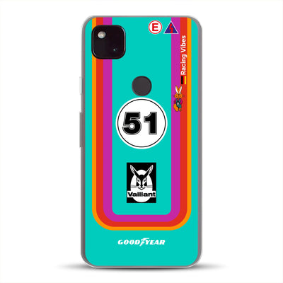 Porsche 935 K3 Vaillant Kremer Racing 1977 Livery - Housse de téléphone portable personnalisée pour Google