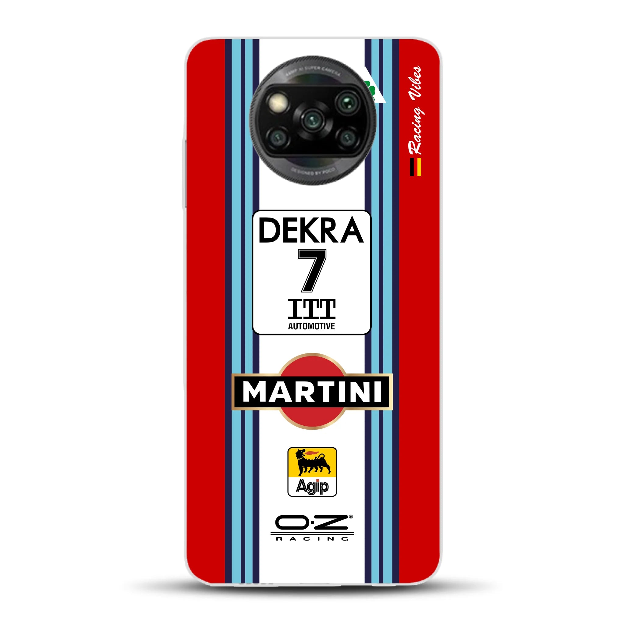 155 V6 TI #7 Nannini Alfa Corse DTM 1995 Livery - Custodia per cellulare personalizzata per Xiaomi