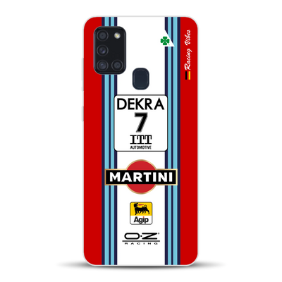 155 V6 TI #7 Nannini Alfa Corse DTM 1995 Livery - Custom phone case for Samsung