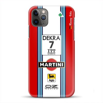 155 V6 TI #7 Nannini Alfa Corse DTM 1995 Livery -  Hard case for iPhone