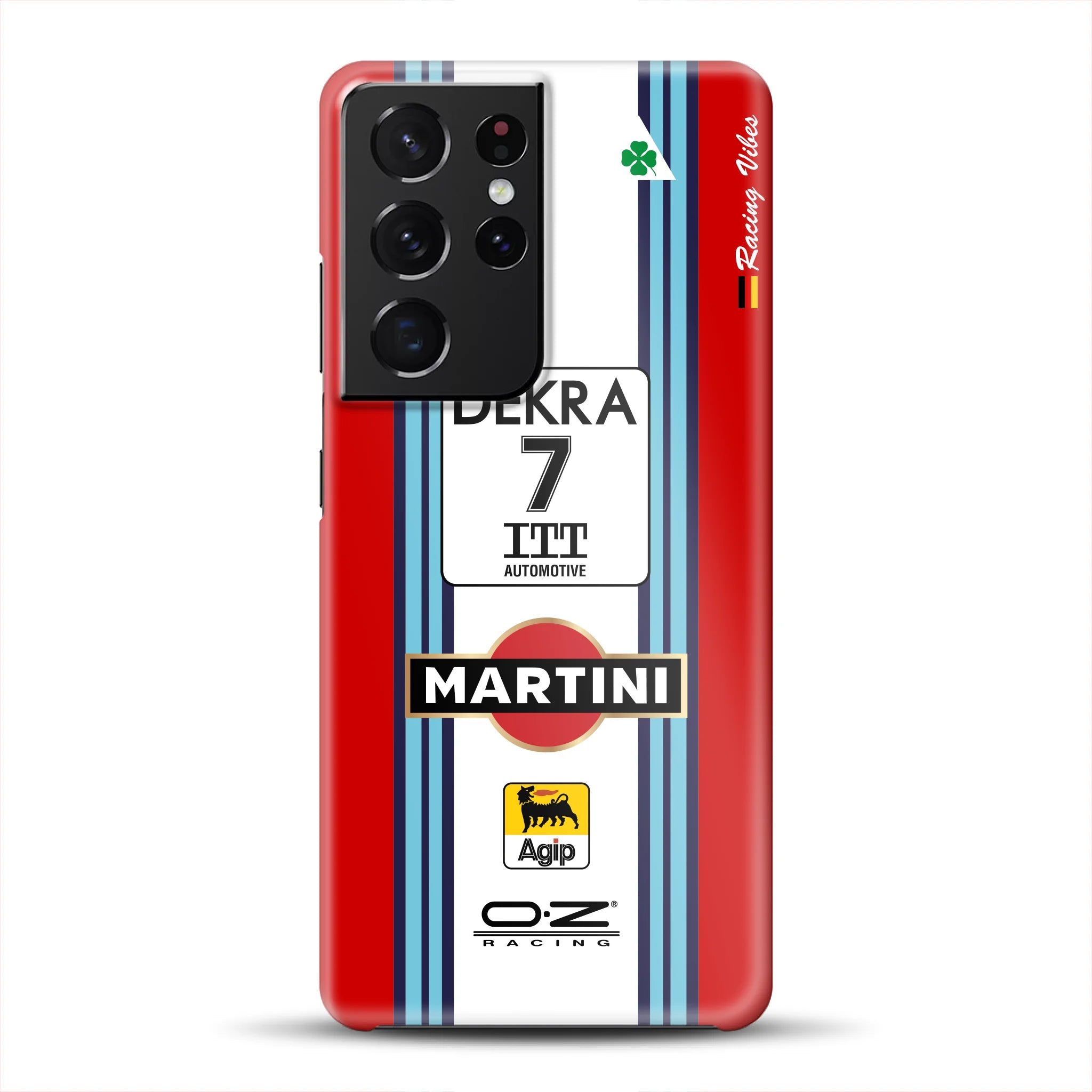 155 V6 TI #7 Nannini Alfa Corse DTM 1995 Livery - Individuelle Hardcase Hülle für Samsung