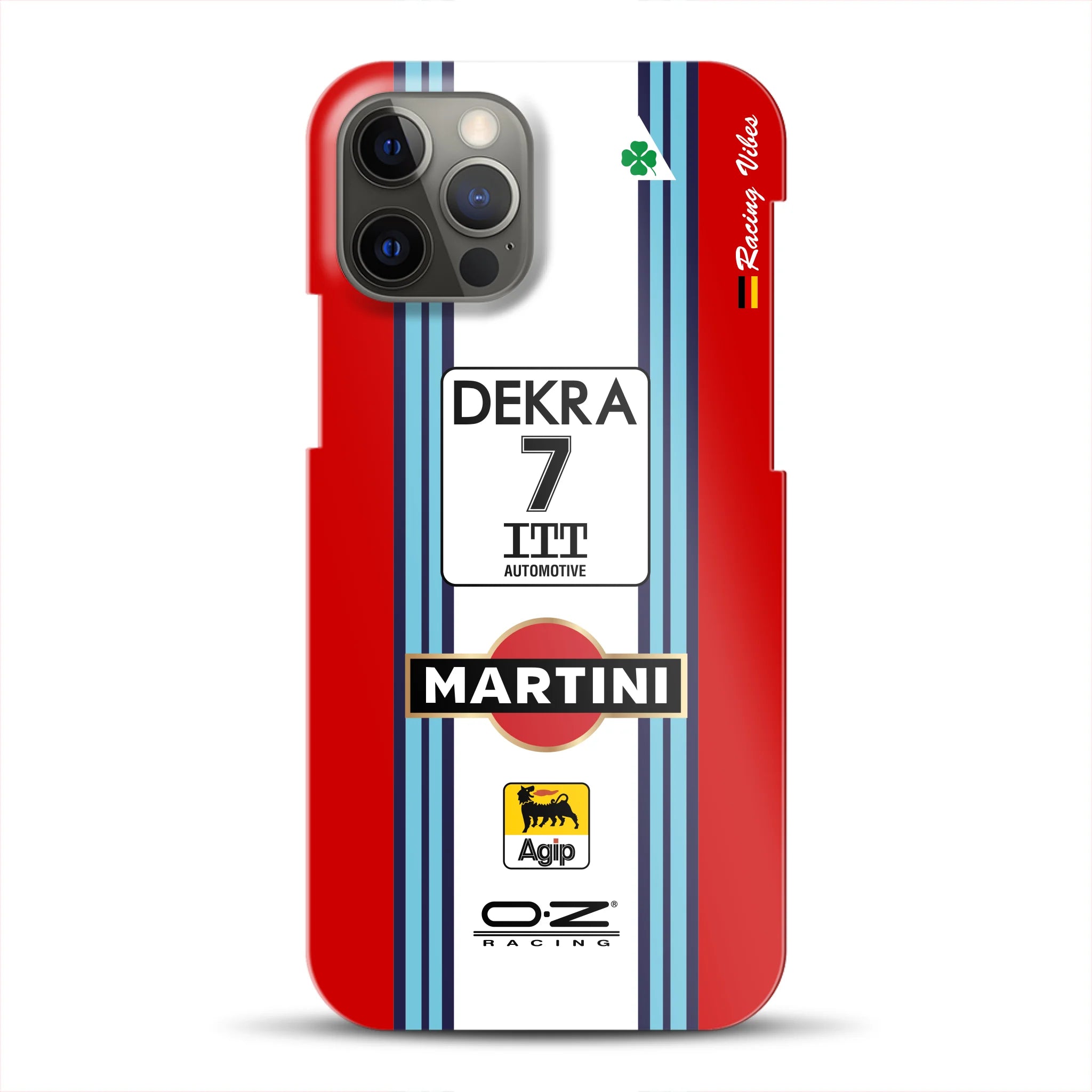155 V6 TI #7 Nannini Alfa Corse DTM 1995 Livery -  Custodia rigida per iPhone