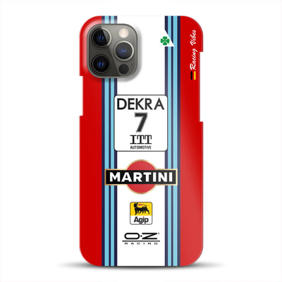 155 V6 TI #7 Nannini Alfa Corse DTM 1995 Livery -  Hard case for iPhone