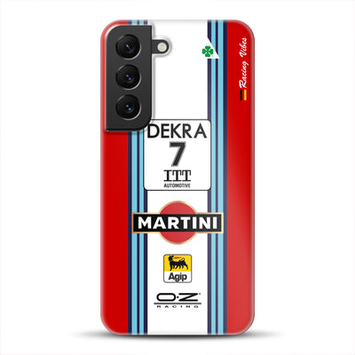 155 V6 TI #7 Nannini Alfa Corse DTM 1995 Livery - Individuelle Hardcase Hülle für Samsung
