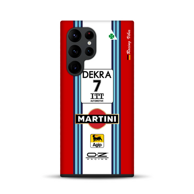 155 V6 TI #7 Nannini Alfa Corse DTM 1995 Livery – Personnalisé Premium Case pour Samsung