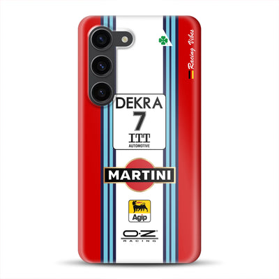 155 V6 TI #7 Nannini Alfa Corse DTM 1995 Livery - Individuelle Hardcase Hülle für Samsung