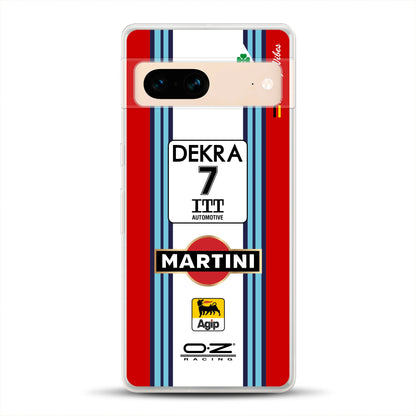 155 V6 TI #7 Nannini Alfa Corse DTM 1995 Livery - Individuelle Handyhülle für Google