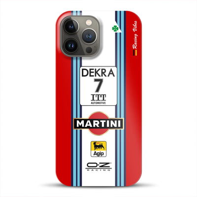 155 V6 TI #7 Nannini Alfa Corse DTM 1995 Livery -  Hard case for iPhone