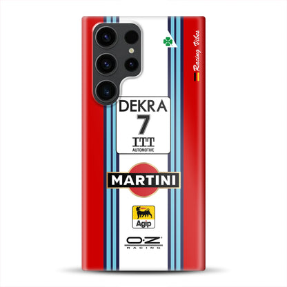 155 V6 TI #7 Nannini Alfa Corse DTM 1995 Livery - Individuelle Hardcase Hülle für Samsung