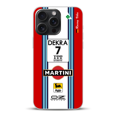155 V6 TI #7 Nannini Alfa Corse DTM 1995 Livery - Custom phone case for iPhone