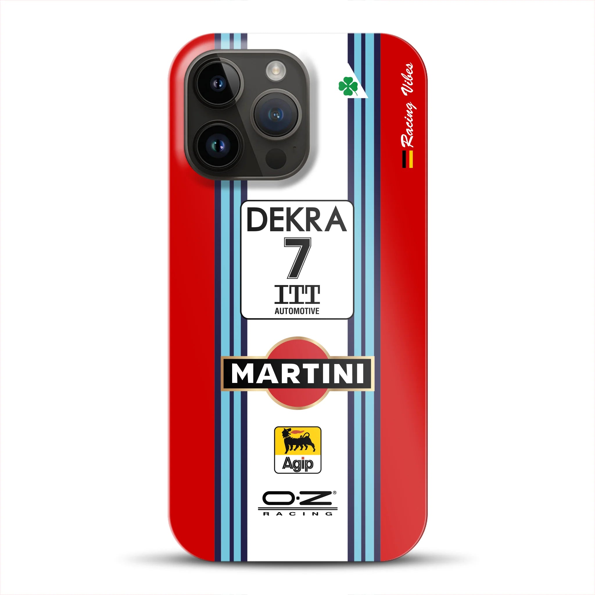 155 V6 TI #7 Nannini Alfa Corse DTM 1995 Livery -  Custodia rigida per iPhone