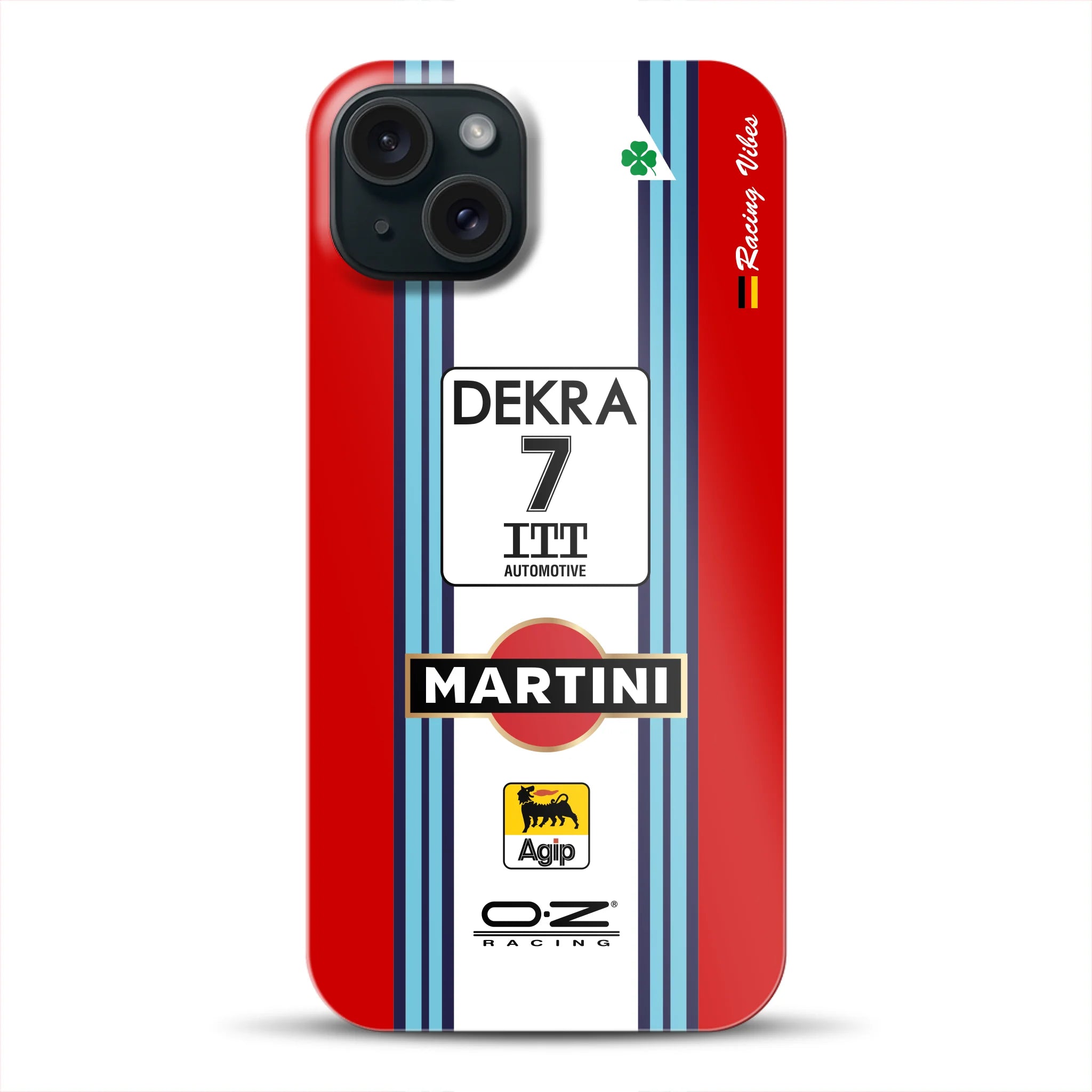 155 V6 TI #7 Nannini Alfa Corse DTM 1995 Livery -  Custodia rigida per iPhone