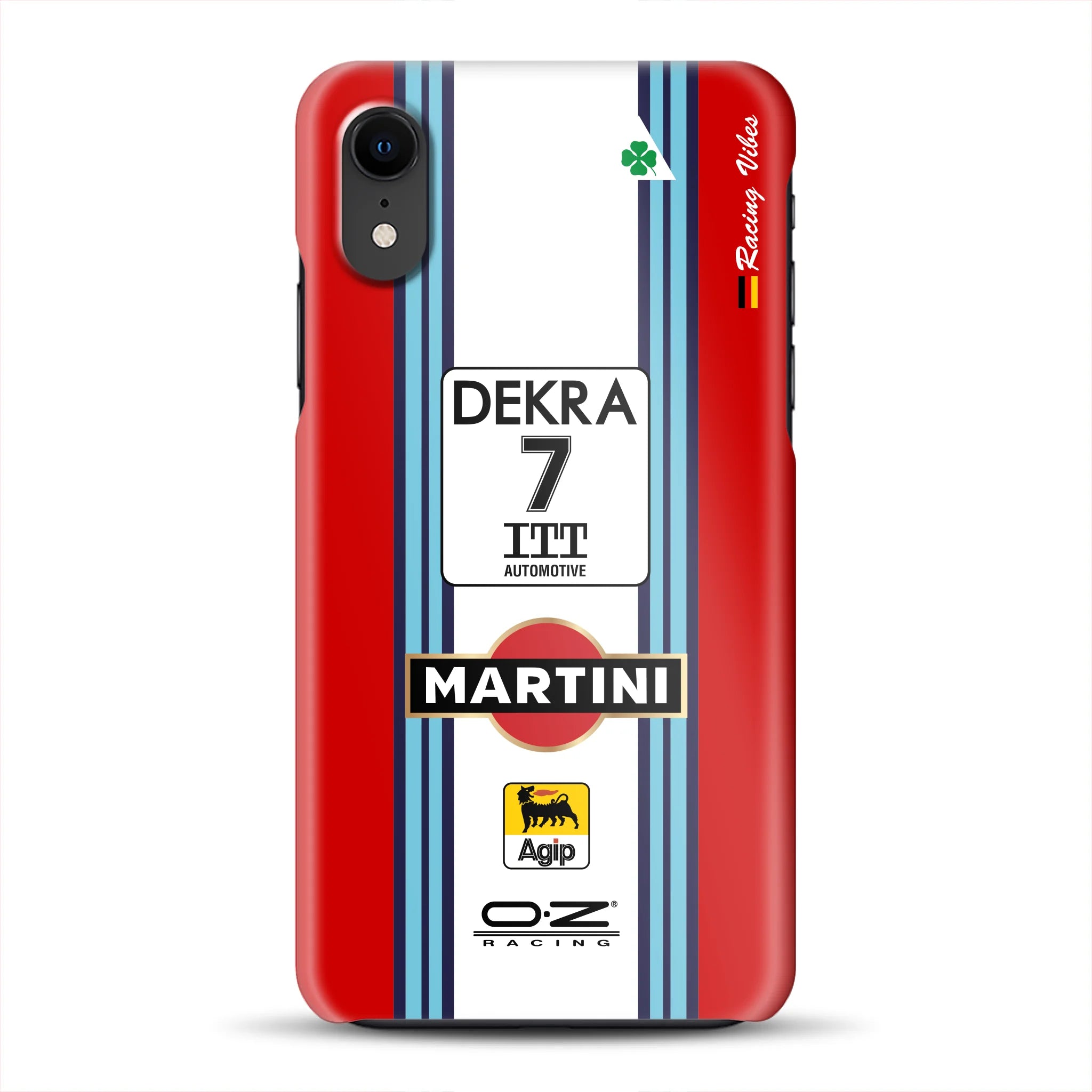 155 V6 TI #7 Nannini Alfa Corse DTM 1995 Livery -  Custodia rigida per iPhone