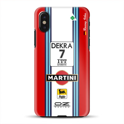 155 V6 TI #7 Nannini Alfa Corse DTM 1995 Livery -  Hard case for iPhone