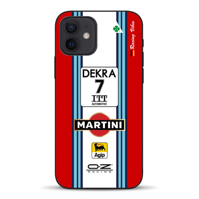 155 V6 TI #7 Nannini Alfa Corse DTM 1995 Livery - Custom phone case for iPhone