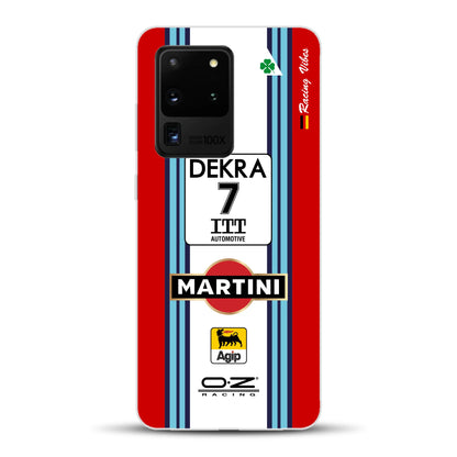 155 V6 TI #7 Nannini Alfa Corse DTM 1995 Livery - Individuelle Handyhülle für Samsung