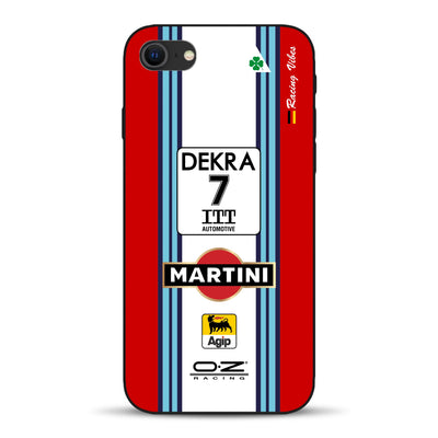 155 V6 TI #7 Nannini Alfa Corse DTM 1995 Livery - Custom phone case for iPhone