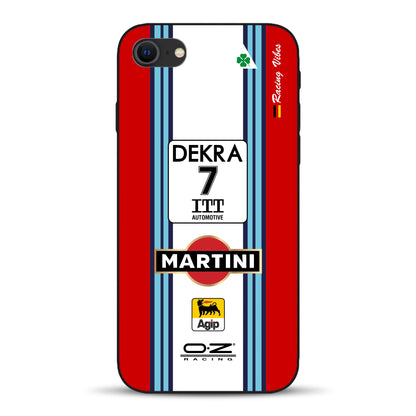 155 V6 TI #7 Nannini Alfa Corse DTM 1995 Livery - Individuelle Handyhülle für iPhone