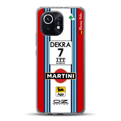 155 V6 TI #7 Nannini Alfa Corse DTM 1995 Livery - Custodia per cellulare personalizzata per Xiaomi