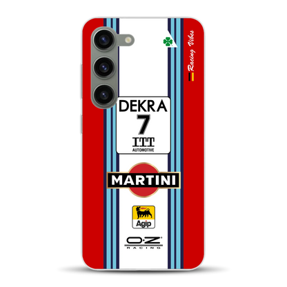 155 V6 TI #7 Nannini Alfa Corse DTM 1995 Livery - Individuelle Handyhülle für Samsung