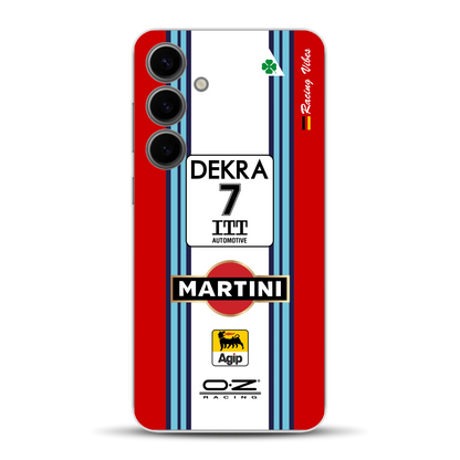 155 V6 TI #7 Nannini Alfa Corse DTM 1995 Livery - Individuelle Handyhülle für Samsung