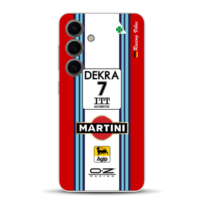 155 V6 TI #7 Nannini Alfa Corse DTM 1995 Livery - Custom phone case for Samsung