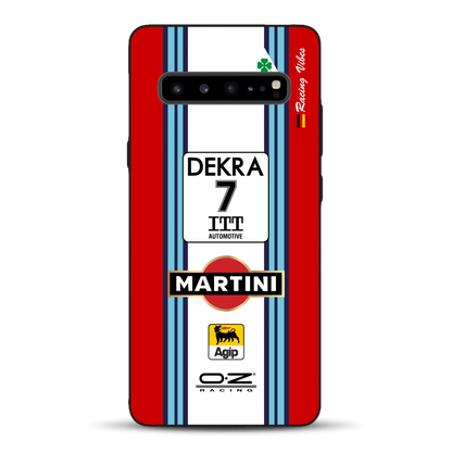 155 V6 TI #7 Nannini Alfa Corse DTM 1995 Livery - Individuelle Handyhülle für Samsung