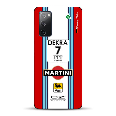 155 V6 TI #7 Nannini Alfa Corse DTM 1995 Livery - Custom phone case for Samsung