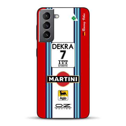 155 V6 TI #7 Nannini Alfa Corse DTM 1995 Livery - Individuelle Handyhülle für Samsung
