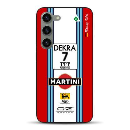 155 V6 TI #7 Nannini Alfa Corse DTM 1995 Livery - Individuelle Handyhülle für Samsung