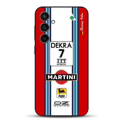 155 V6 TI #7 Nannini Alfa Corse DTM 1995 Livery - Custom phone case for Samsung