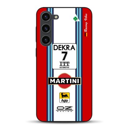 155 V6 TI #7 Nannini Alfa Corse DTM 1995 Livery - Individuelle Handyhülle für Samsung