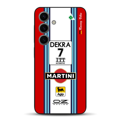 155 V6 TI #7 Nannini Alfa Corse DTM 1995 Livery - Individuelle Handyhülle für Samsung