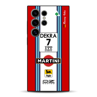 155 V6 TI #7 Nannini Alfa Corse DTM 1995 Livery - Individuelle Handyhülle für Samsung